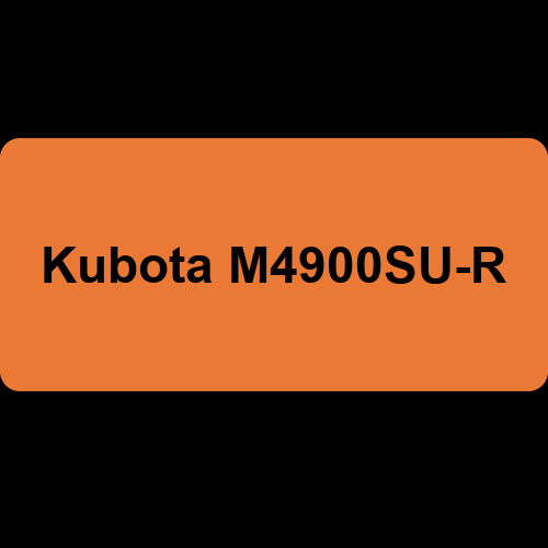 Kubota M4900SU-R